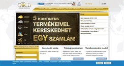Desktop Screenshot of goldforex.hu
